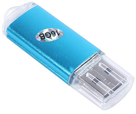 USB Memory Stick Flash Pen Drive U für PC TV Farbe: Blau Kapazität: 16 GB