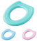 Mmnuagebleu 3pcs EVA WC-Sitzbezüge Hautfreundlich Wasserdicht Weich Waschbarer Bezug für WC-Sitzkissen Toilettensitzbezug Sitz Toilettensitzkissen-O Form
