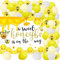 Girlande Biene, Bienen Babyparty Dekorationen, eine süße Honigbiene ist unterwegs Hintergrund und gelbe Ballongirlande Bogen-Set für Babyparty, Geschlechtsoffenbarung, werdende Mutter