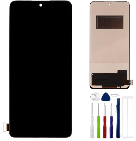 E-YIIVIIL Pantalla TFT compatible con Redmi Note 11 Pro+ 5G 21091116UG 21091116UC (sin marco) pantalla LCD de 6,67 pulgadas, montaje de pantalla táctil con herramientas (no admite huellas dactilares)