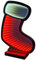 Brandsseller LED 21,5x7x30 cm Weihnachtsstiefel Infinity Effekt Timerfunktion beidseitig beleuchtet Fensterdekoration X-Mas IP20-3 Meter Zuleitung inkl. Ständer für den Innenbereich