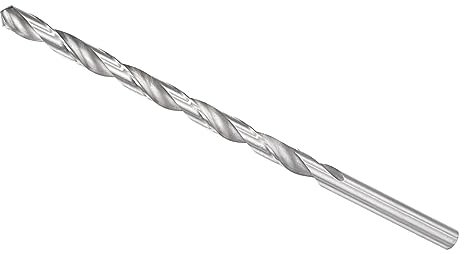 CoCud Forets Hélicoïdaux Extra Longs de 11 mm x 250 mm en Acier Rapide avec Queue Droite - (Applications : pour le Travail Du Métal, Du Bois, Du Plastique et de L'Aluminium)