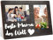 WJMSDK Geschenke für Mama | Herzlicher Bilderrahmen für Beste Mama Der Welt | Personalisiertes Fotogeschenk 31,7 x 19,8 cm | Geschenkidee für Geburtstag, Weihnachten & Muttertag