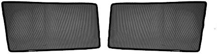 sonnenrollo Auto Sonnenblende Auto Für A6 C7 Limousine 2011–2018, magnetischer Auto-Sonnenschutz für die Windschutzscheibe, Vorhang für hintere Seitenfenster(2PCS Rear)
