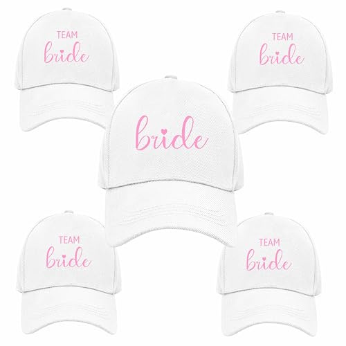 Colorfamily Kit Cappellini Donna per Addio al Nubilato - Idea Regalo Divertente e Personalizzabile per Festa o Matrimonio - Frase Divertente Bride Party