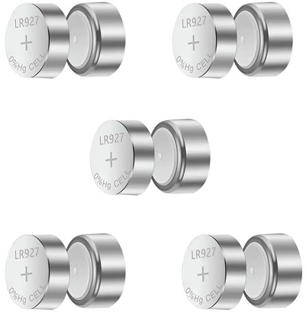 Simpletek LR927 Knopfzelle | AG7 395A SR927 | 1,5V geeignet für Uhren, Fernbedienungen, Spielzeug und Elektronikgeräte | 10er Pack