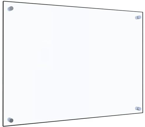 CFODOJ Home & Garden Artikel-Küchenrückwand transparent 70x50cm gehärtetes Glas