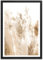 ARTFAVES® Poster - Pampasgras 2 | Wanddeko Wandbild Fotografie Modern | mit Rahmen Schwarz | 21 x 30 cm