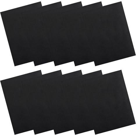 COMNICO 10 Stück Nylon Reparatur Patches,Selbstklebende Nylon Patches Wasserdichte Aufnäher Patches Flicken Stoffreparaturband Schwarze Reparaturflicken für Kleidung Daunenjacke Zelt Tasche 20 x 15 cm