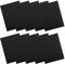 COMNICO 10 Stück Nylon Reparatur Patches,Selbstklebende Nylon Patches Wasserdichte Aufnäher Patches Flicken Stoffreparaturband Schwarze Reparaturflicken für Kleidung Daunenjacke Zelt Tasche 20 x 15 cm