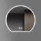 Pealihuy Specchio da bagno a mezzaluna a LED, specchio per il trucco intelligente dimmerabile, specchio da parete retroilluminato antiappannamento, HD Clarity, luce bianca/calda/neutra