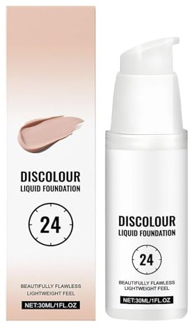 Shaersu Farbanpassende Foundation - Flüssige Make-up Foundation Concealer Basis,Wasserfeste Langzeit-Abdeckung für Damen Herren Jugendliche Date Hochzeit Alltag,Hochzeit Geburtstag Party Abend