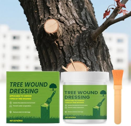 Tree Wound Sealer, T-Ree Pruning Sealer, Grafting Wax, TreeSealer After Cutting, Bonsai Cut Paste, Pruning S-ealer and Trees Wound Dressing for Trees, Shrubs, Roses