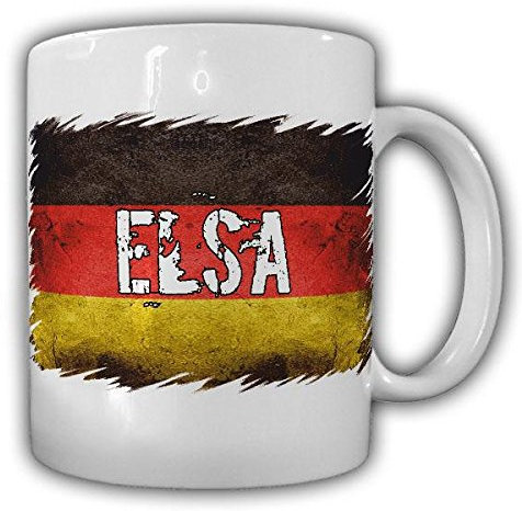 Tazza Elsa con bandiera della Germania #22168