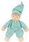 Sterntaler 3001972 Spielpuppe, Integrierte Rassel, Alter: Für Babys ab der Geburt, 17 cm, Mintgrün