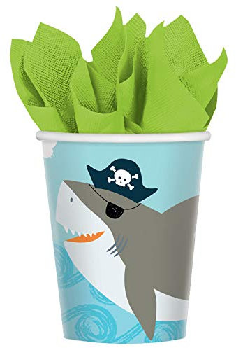 Ahoy Birthday Paper Cups 250ml (8 pk)