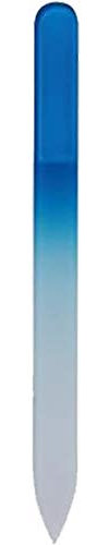 Treibholz Glasnagelfeile, spitz, blau (1 Stück)