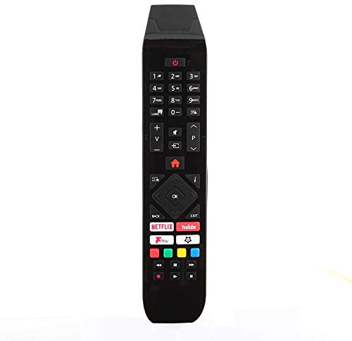 Replacement Remote Control Compatible for Hitachi 55HK25T74U Smart LED TVs