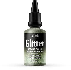 Pintura Acrílica Con Purpurina Vallejo Glitter Acrilico 32Ml 601 ORO VALLEJO