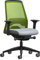 Interstuhl Bürostuhl Every Active Edition – ergonomischer Schreibtisch- und Gaming-Stuhl – Lordosenstütze für gesünderes Sitzen – vereint gesundes und aktives Sitzen (Grün | Hellgrau)