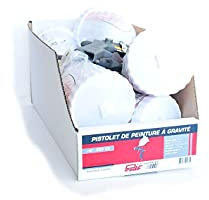 Pistolets peinture -bte 6 - alu a gravite 0 6l d 1