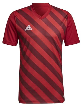 adidas Herren Entrada 22 Graphic Jersey, Team Power Red 2 / Shadow Red, XXL