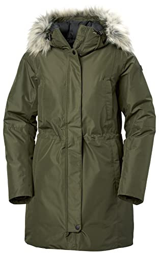 Helly Hansen Damen W Senja Parka, Grün, XS