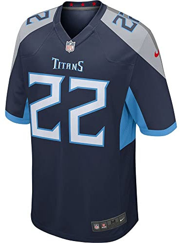 Nike Herren Derrick Henry Tennessee Titans American Football Trikot blau M