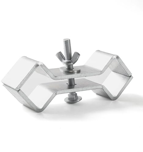 LightmaXX ALU-STAGE 2 Beinklemme, Zusatzfestigkeit für Bühnenelemente, 100,2 mm Höhe, 180,4 mm Breite, 40 mm Tiefe, Bühnenzubehör