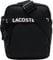 Lacoste Herren Allzwecktasche Umhängetasche Schultertasche Vertical Camera Bag, Farbe:Schwarz, Artikel:-N37 tape noir