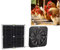 Topyond 13.5 Ventola Ad Energia Solare 100W Raffreddamento Rotondo per Serre, Pollai, Canili Kit Ventola a Pannello Solare Ad Alta Efficienza