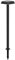Eglo Lampadaire extérieur LED Dreoli, lampe solaire puissante avec piquet de terre et détecteur de mouvement, éclairage d'extérieur pour jardin, Down Light, plastique noir, IP44