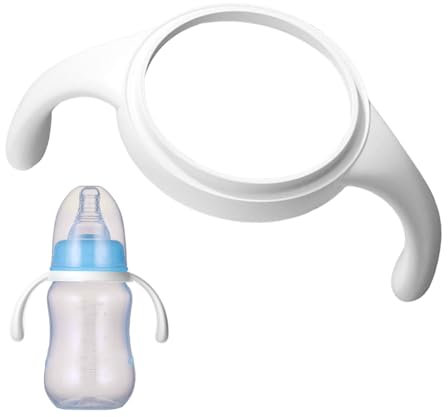 Hold My Bottle Handles, Non-Slip Handles, Baby Cup Handles, Silicone Baby Bottle Holder, Mam Bottle Handles, Baby Nursing Bottles Holders, Glass Silicone Bottles Handles for -Feeding