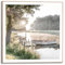 REINDERS Gerahmtes Bild, Rise and Shine, Home Office, Poster, Wanddeko, Room Decor, MDF, Grün, 50x50cm