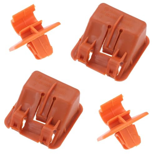 2 Dets Motorhaube Halterung Motorhaubenstange Halter Halteclip, Halterungsbasen für Die Motorhaubenstange, Motorhaubenstange Klemmrahmen, Motorhauben Halter für S-koda Fabia Octavia MK2 2004-2013