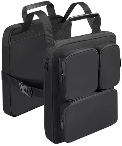 Musiin Travel Luggage Expansion Organizer for Musician - Holds Sheet Music, Straps, Capo, Strings, Cables, and Instrument Accessories Bag