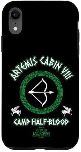 Hülle für iPhone XR Disney Percy Jackson and the Olympians Artemis Cabin VIII