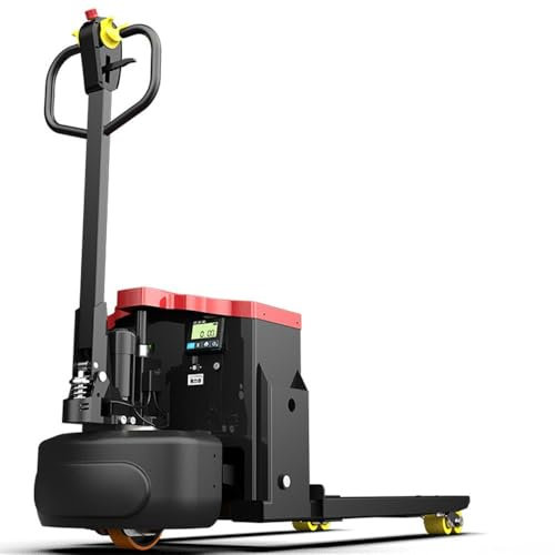 yixinzi-2024 Transpalette électrique Chariot élévateur à palettes avec Balance intégrée for Industrie Lourde et entrepôt, capacité de 6 600 LB, pesant Une Fourche de 46 x 21 Transpalette électrique