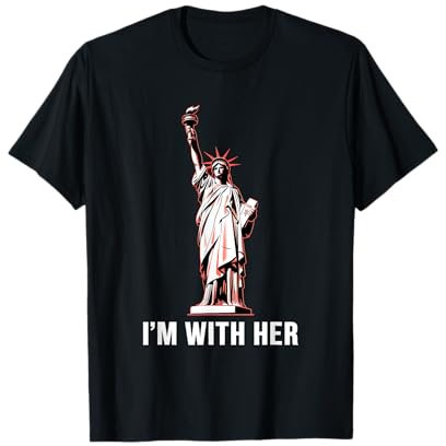 Ich bin mit ihrer Freiheitsstatue T-Shirt