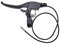 Steowsey 2 in 1 Elektroroller Brem Brem Hebel mit Glocken Ring Aus Aluminium Legierung für 8,5- Roller ZubehöR