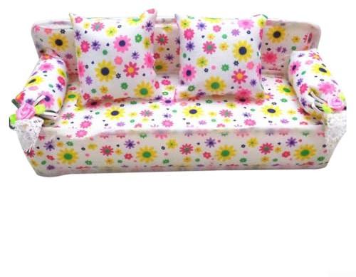 Mini Sofa Puppenhaus Möbel Set für Kinder mit für Rosa Sofa Stuhl und Wohnzimmer Stil Zubehör