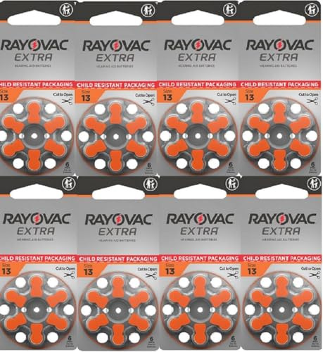 RAYOVAC - (48 Pack) L13ZA-48ZM 1.45V 13 Hearing Aid Battery