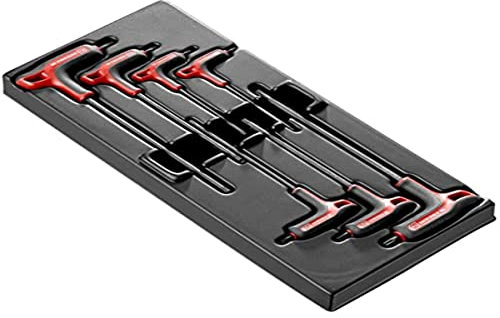 Facom Module 7 Clé mâles Torx poignées en T Tête, Multicolore, 7 Pièces