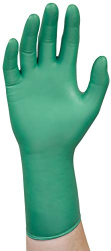 Microflex 93-260 Nitrile and Neoprene Gloves - Disposable, Chemical Resistant, Size Large (Pack of 50)