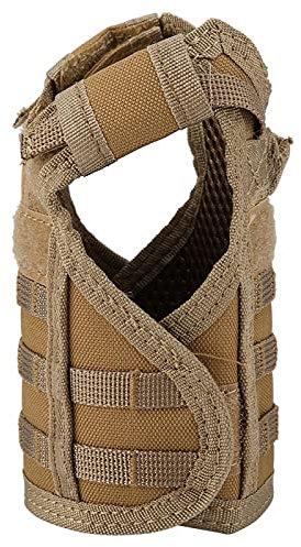 Alomejor Bier Schutzweste Bier Weste Bier und andere Getränke Molle Bierjacke für Bierflasche Dose KTV Bar Dekoration