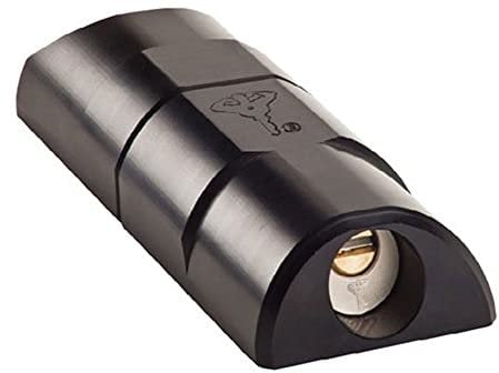 ArmaDLock - sliding door lock - universal anti-theft device for vans and commercial vehicles | Dimensions: 15.5 x 6.4 x 3.2 cm | Material: high-precision aluminum