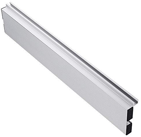 belupai 600mm Woodworking Miter Gauge Fence Table Saw Fence T Slot Aluminum Alloy Fence for Router Table Miter Gauge Table Saw