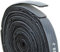 Reusable Cable Ties 1/2 x 6 Self-Gripping Strips Ready to Use Precut Straps for Cable Management and Organizing Cords 50 Pack (Black)