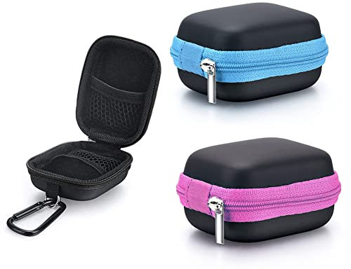 Tragetasche für ätherische Öle, tragbar, Reisegröße, Rollflaschen, ätherische Öle, Aufbewahrungstasche, Hartschalenkoffer für Organizer, 3 Stück