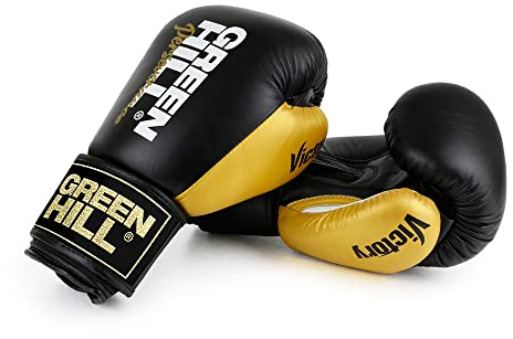 GREEN HILL Victory Guanti da Boxe GUANTONI Pugilato Pelle Greenhill